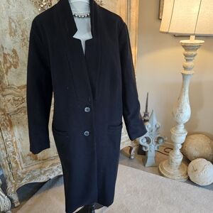 Old Navy Women's Black Pea Coat XXL